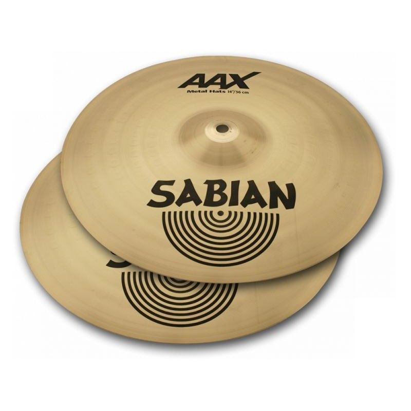 14 PLATOS SABIAN METAL HATS 14'' AAX14