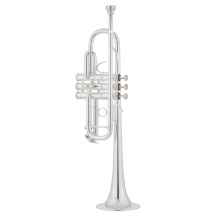 TROMPETA BACH DO C180L TUDEL ESTÁNDAR 25C CAMPANA 229 PLATEADA