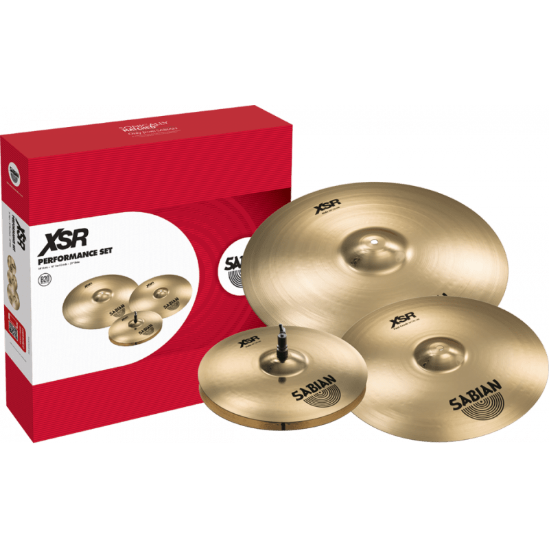 19 SET PLATOS SABIAN XSR PERFORMANCE XSR5005B
