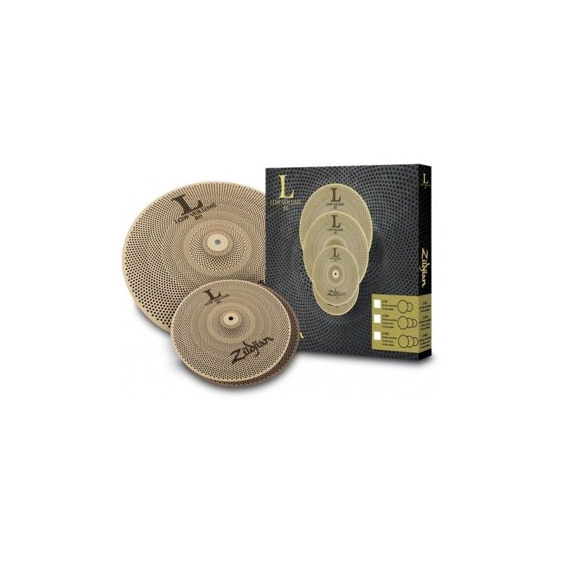 46 SET ZILDJIAN LOW VOLUME 13"-18" PZILV38