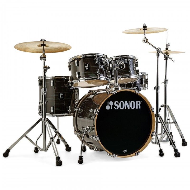 90 BATERÍA SONOR AQ1 STAGE SET WOODGRAIN BLACK