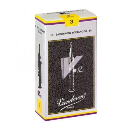 CAJA 10 CAÑAS VANDOREN V12 SAXO SOPRANO