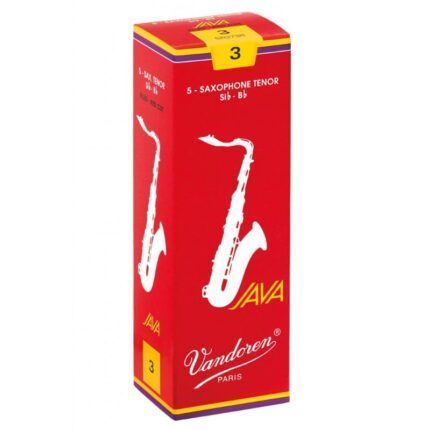 CAJA 5 CAÑAS VANDOREN JAVA ROJA SAXO TENOR