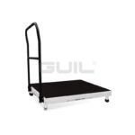 TARIMA DE ALUMINIO GUIL PARA DIRECTOR DE 1,2 X 1 M. CON QUITAMIEDOS