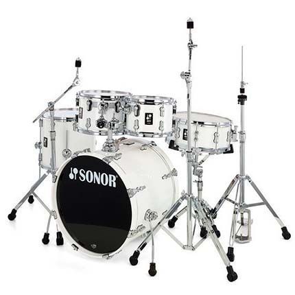 Batería Sonor AQ1 Stage PW 22,10,12,16,14 Incluye Herrajes