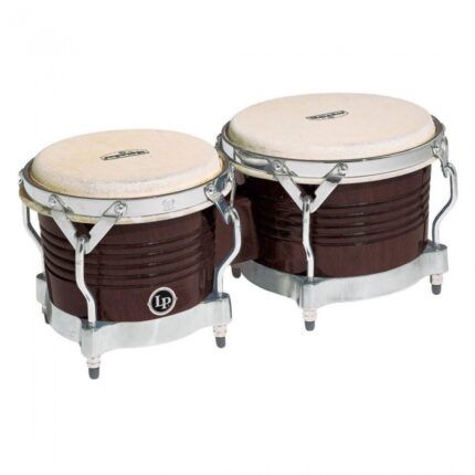 LP Matador Wood Bongos 7 1/4" Dark Brown M201