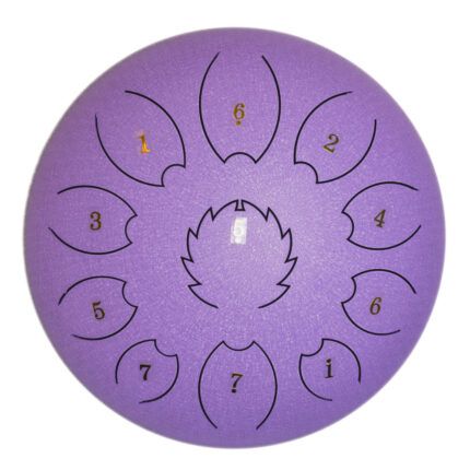 Steel Tongue Drum F-Zone STD618N Púrpura