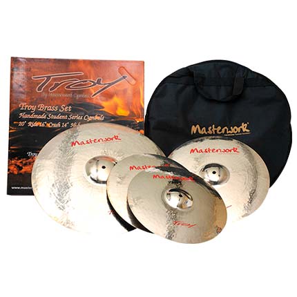 platos de bateria Troy Set Masterwork