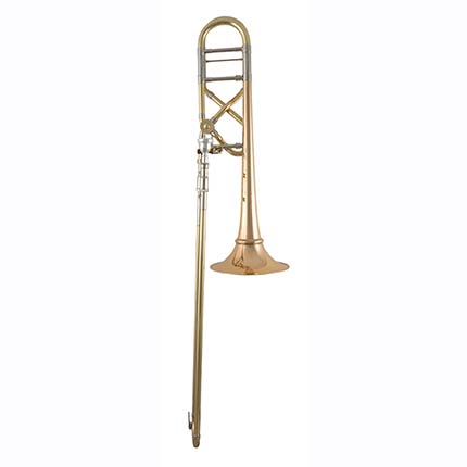 trombon de la marca bach color lacado