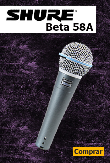 Microfono shure beta 58A
